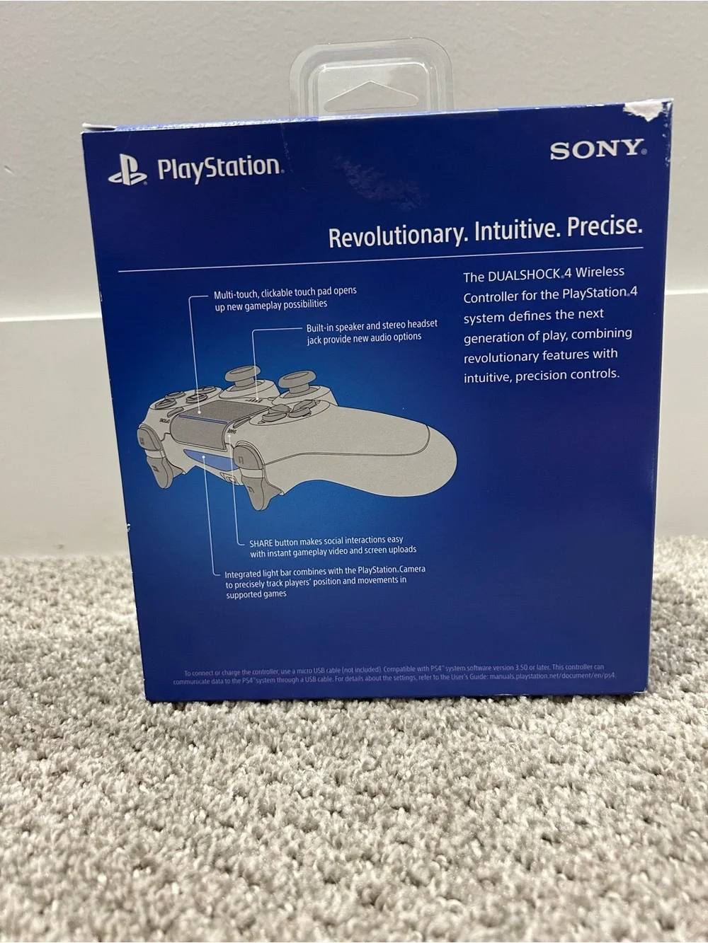 Sony new dualshock